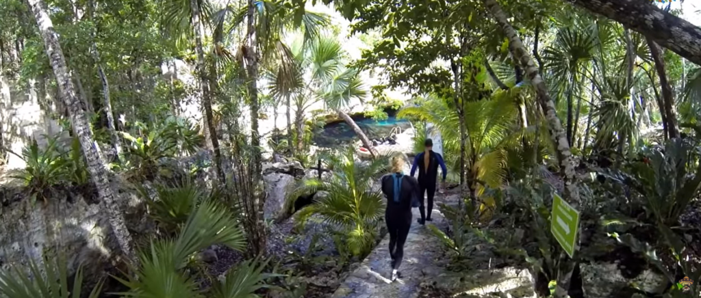 cenote chac mol entrance
